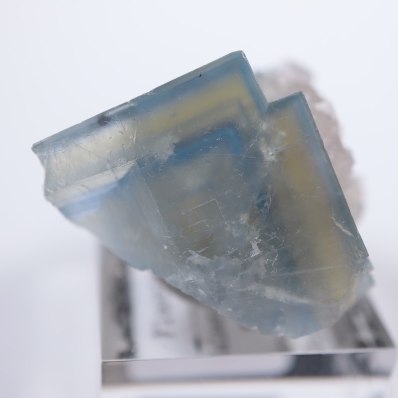 Valzergues産 フローライト、水晶 | 鉱物標本,ハ行,フローライト/蛍石