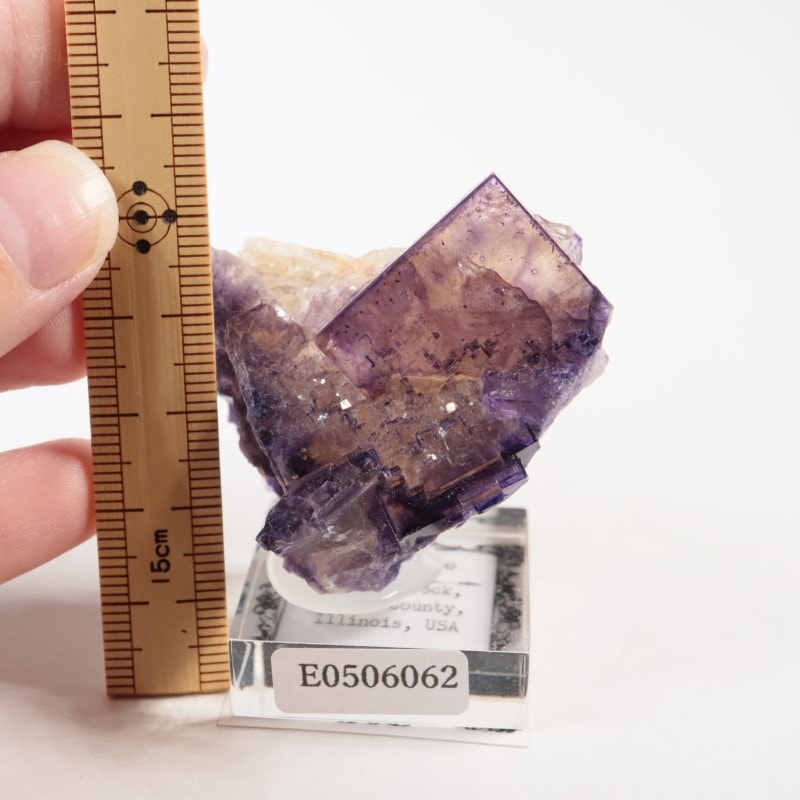 384 イリノイ州産 フローライト&キャルコパイライト イリノイ州産