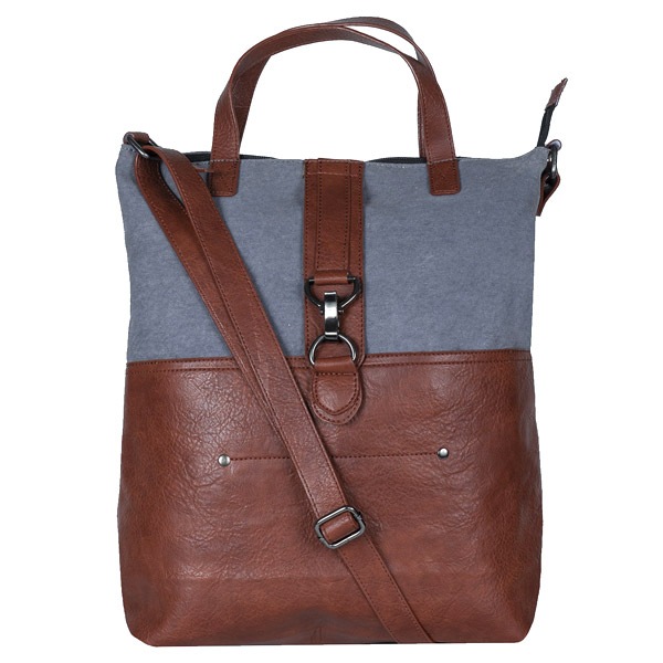 Mona B.リサイクル キャンバス トートバッグ Recycled JamieC【LA直輸入★インポート】-la-mob-bg003