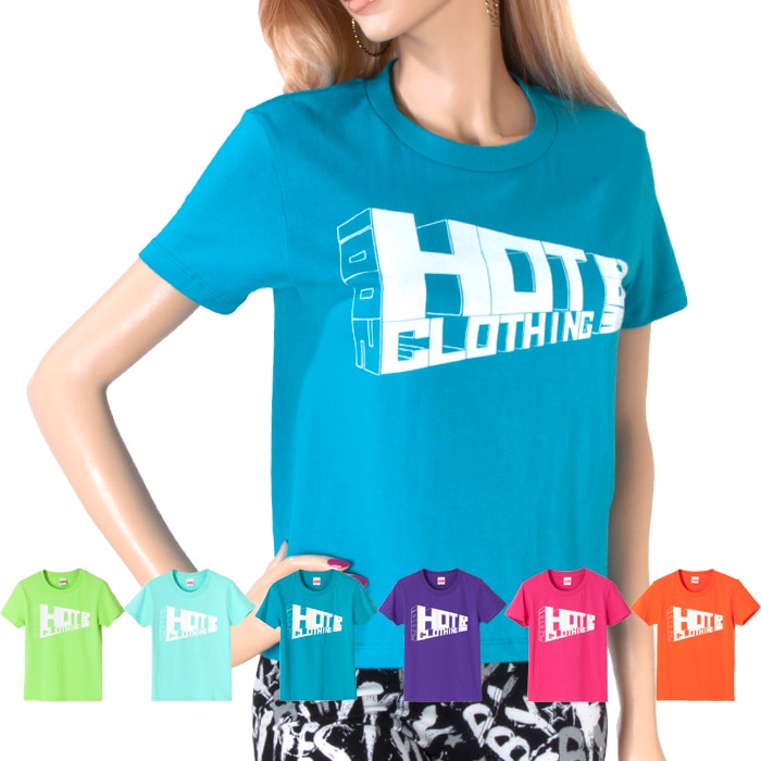 20 years since 2001 HotClothingオリジナル HotマークロゴプリントTシャツ -hot-t004