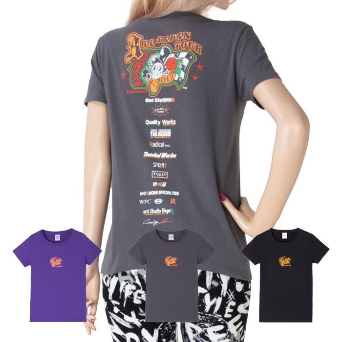 HotClothingオリジナル 復刻 プリントスタッフTシャツ -hot-t007