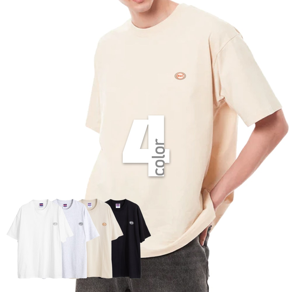 Hotロゴ プリント Tシャツ オーバーサイズ GOAT SHORT SLEEVE TEE 7oz (オンス) STAY FRESH加工　 hot-goat-9010