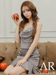 【AngelR/エンジェルアール】ビジュー レース セパレート フレア ミニドレス AR25242|ミニドレス|AngelR エンジェルアール　高級キャバドレス　