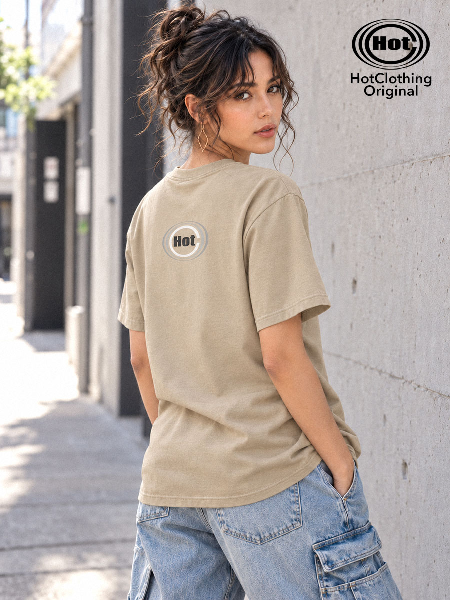 [HotClothing Original] Hot First Mark ロゴTシャツ 6.2オンス プレミアムTシャツ United Athle ユニセックス メンズ レディース hot-t594201-mc