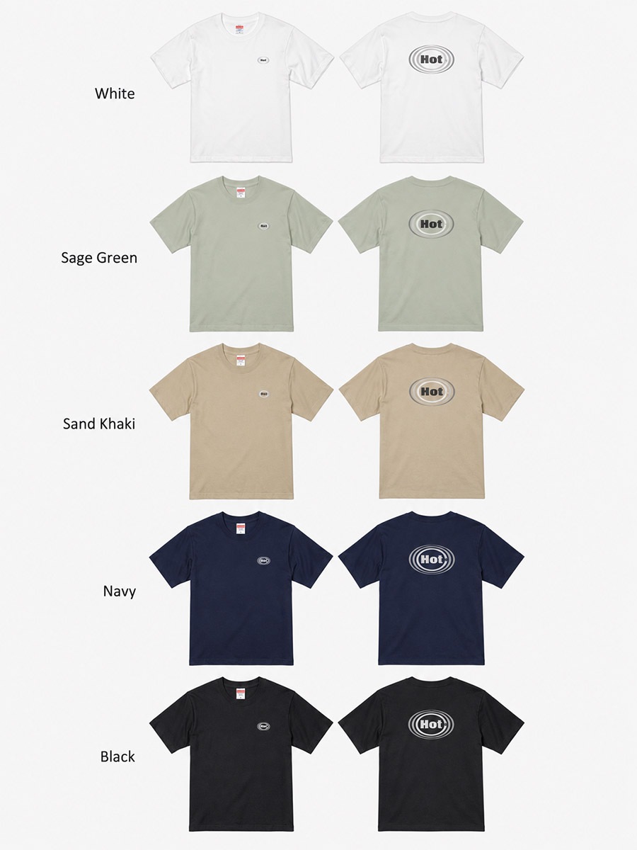 [HotClothing Original] Hot First Mark ロゴTシャツ 6.2オンス プレミアムTシャツ United Athle ユニセックス メンズ レディース hot-t594201-mc