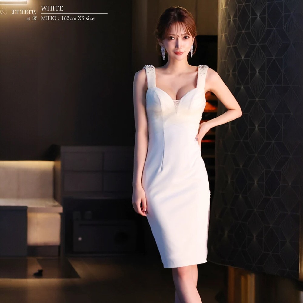 ROBE de FLEURS ホワイトドレス Sサイズ XSサイズあり【ROBE de FLEURS