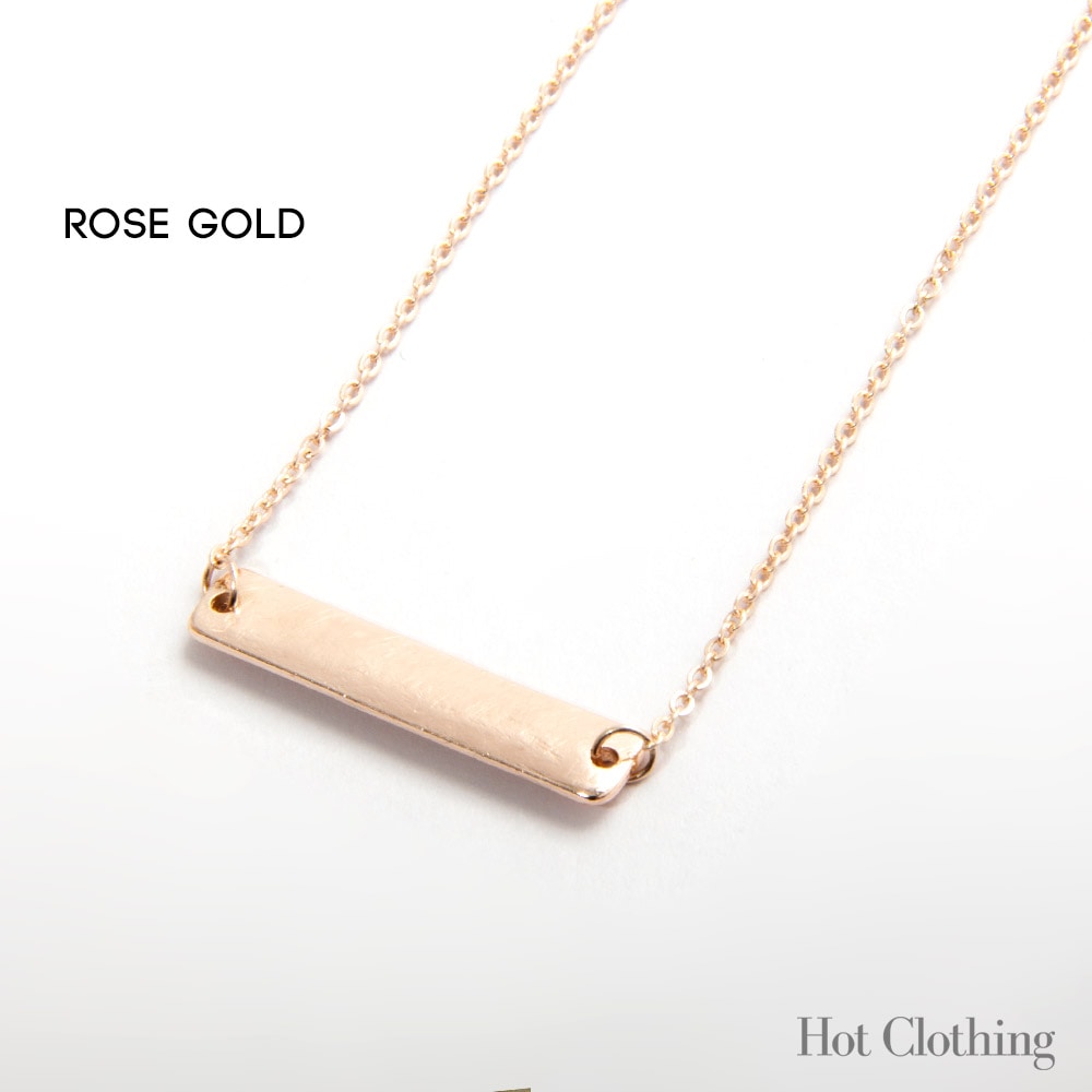 【14K】(14金) line necklace バーネックレス☆送料関税込 14K Gold] 2mm Rope Chain 14金 ロープチェーン 14金チェーン