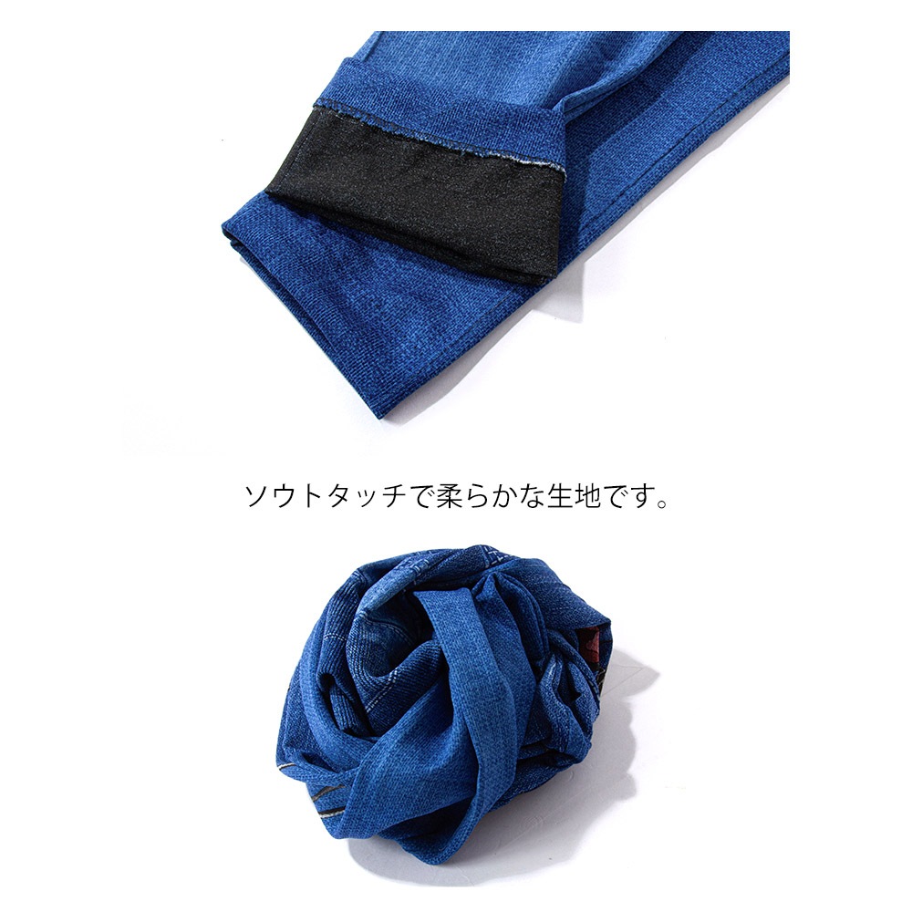 [HotClothing Import]  ローズプリント 花柄  デニムプリント レギンス スーパーストレッチ スキニーパンツ ジェギンス スリムパンツ S M L 大きいサイズ [即日発送] cpt-25002 