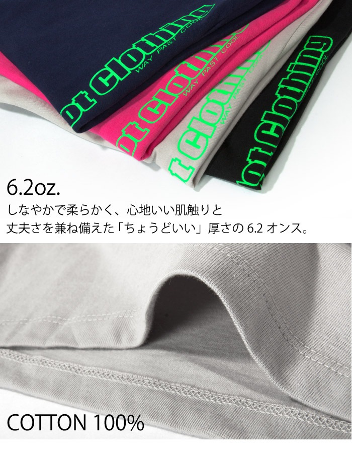 HotClothingオリジナル HotマークロゴプリントTシャツ -hot-t001