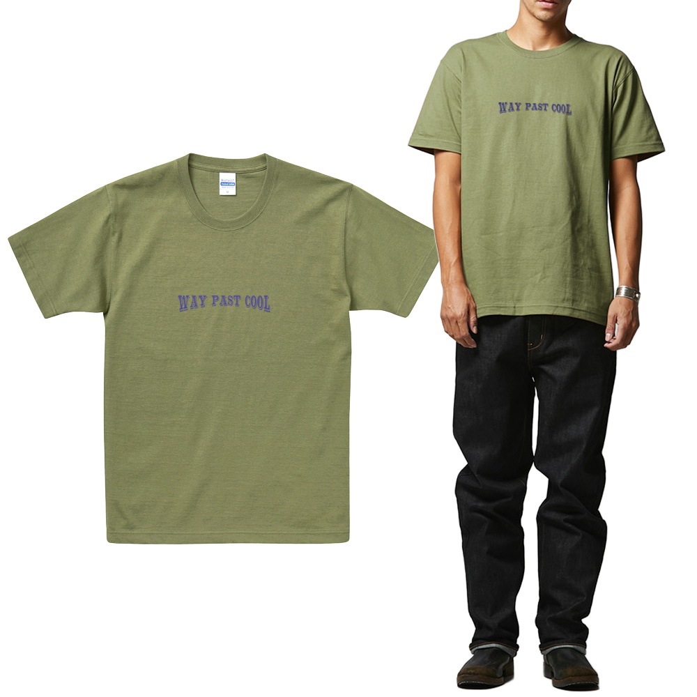 WAY PAST COOL ロゴプリント Tシャツ メンズ オーセンティック スーパーヘヴィーウェイト 7.1オンス -hot-4252way