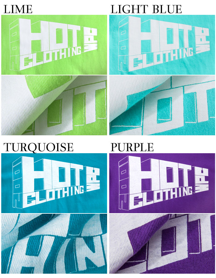 20 years since 2001 HotClothingオリジナル HotマークロゴプリントTシャツ -hot-t004