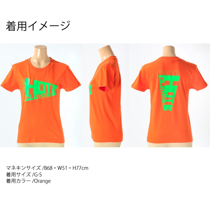 20 years since 2001 HotClothingオリジナル HotマークロゴプリントTシャツ -hot-t005