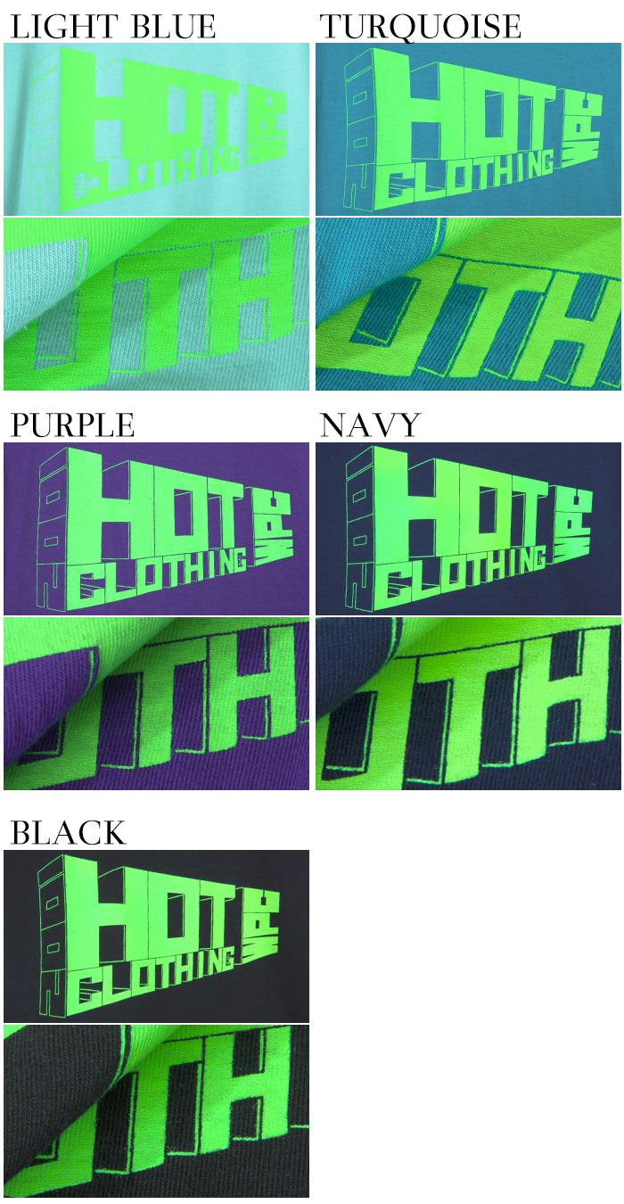 20 years since 2001 HotClothingオリジナル HotマークロゴプリントTシャツ -hot-t005