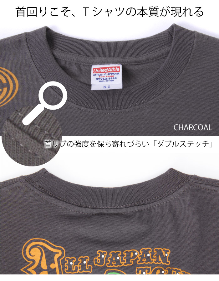 Mens HotClothingオリジナル 復刻 スカルプリントスタッフTシャツ -hot-t008