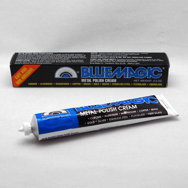 メタルクリーナー 金属磨き ブルーマジック チューブ 100g 艶出し・錆び取り/ジャパン・ゼネラル貿易：BM100|メンテナンス|車用品