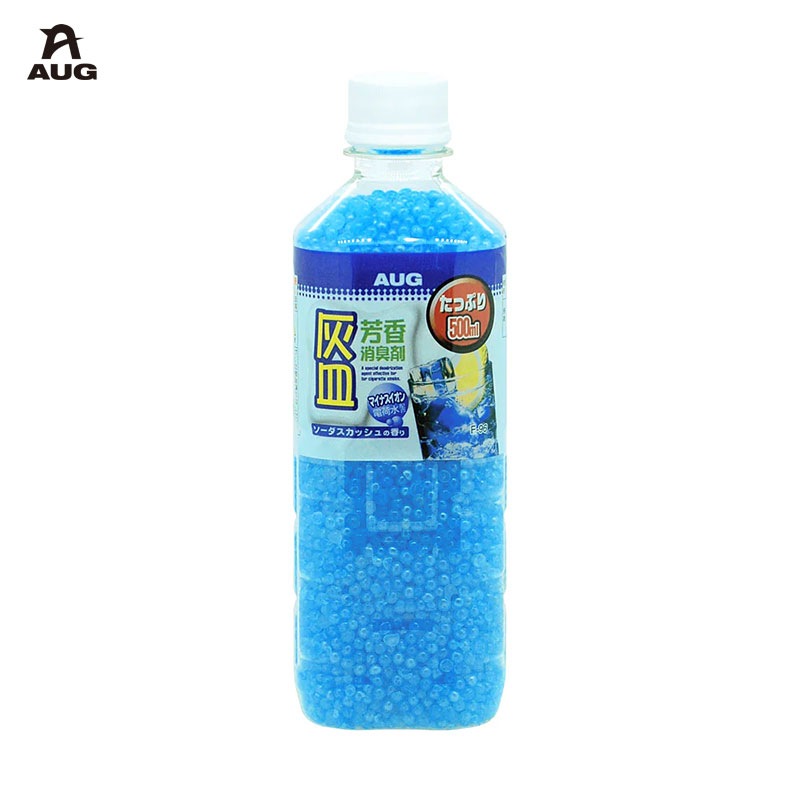 灰皿用 消臭ビーズ 芳香消臭剤 マイナスイオン スカッシュ 500ml  AUG F-96|芳香剤・消臭剤|車用品