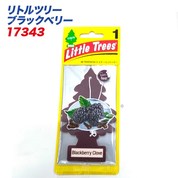  メテオAPAC株式会社：リトルツリー LittleTrees エアーフレッシュナー 吊り下げ式芳香剤 ブラックベリー 消臭/17343/|芳香剤・消臭剤|車用品
