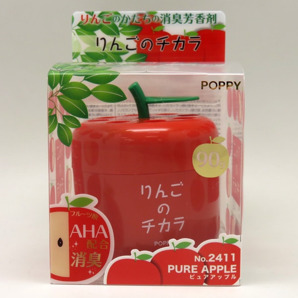 ダイヤケミカル：芳香剤 消臭剤 りんご ゲルタイプ ピュアアップル 90g 消臭芳香剤/2411|芳香剤・消臭剤|車用品