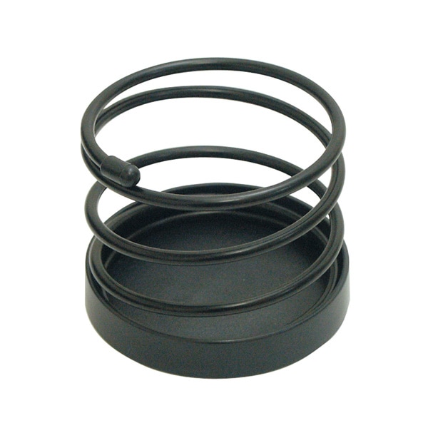 槌屋ヤック：ドリンクホルダー ペットボトル 車 缶 黒 両面テープ貼付け/PZ-330|アクセサリ|車用品