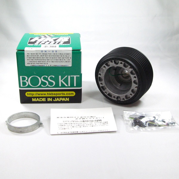 HKB SPORTS/東栄産業 ボスキット ニッサン系 日本製  アルミダイカスト/ABS樹脂 ON-05|内装パーツ|車用品