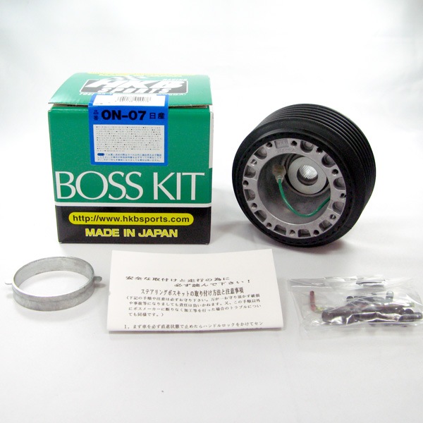 HKB SPORTS/東栄産業 ボスキット ニッサン系 日本製  アルミダイカスト/ABS樹脂 ON-07|内装パーツ|車用品