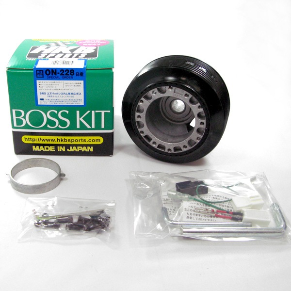 HKB SPORTS/東栄産業 ボスキット ニッサン系 日本製  アルミダイカスト/ABS樹脂 ON-228|内装パーツ|車用品