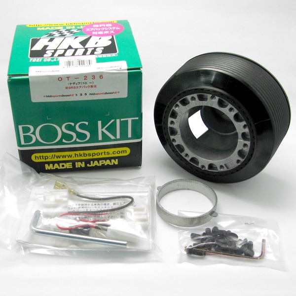 HKB SPORTS/東栄産業 ボスキット トヨタ系 日本製  アルミダイカスト/ABS樹脂 OT-236|内装パーツ|車用品