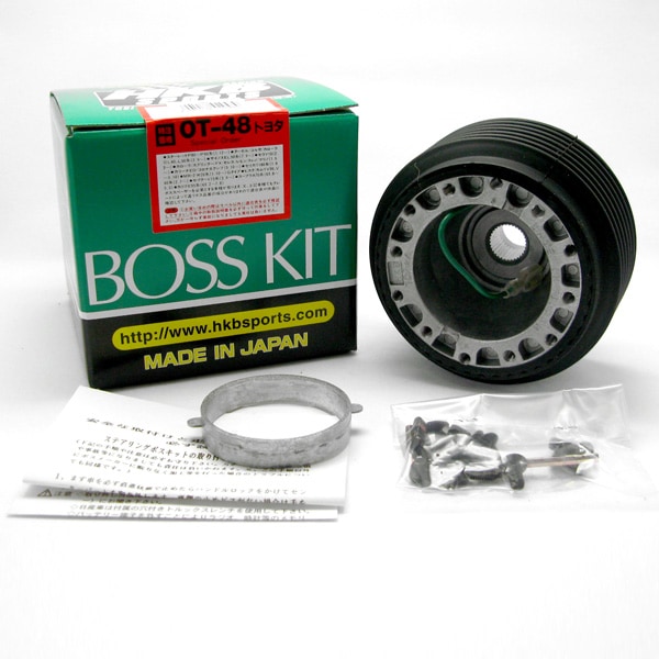 HKB SPORTS/東栄産業 ボスキット トヨタ系 日本製  アルミダイカスト/ABS樹脂 OT-48|内装パーツ|車用品