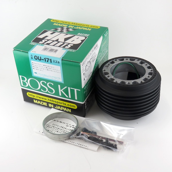 HKB SPORTS/東栄産業 ボスキット スズキ系 日本製  アルミダイカスト/ABS樹脂 OU-171|内装パーツ|車用品