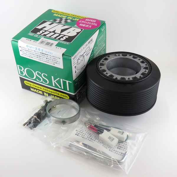 HKB SPORTS/東栄産業 ボスキット スズキ系 日本製  アルミダイカスト/ABS樹脂 OU-262|内装パーツ|車用品