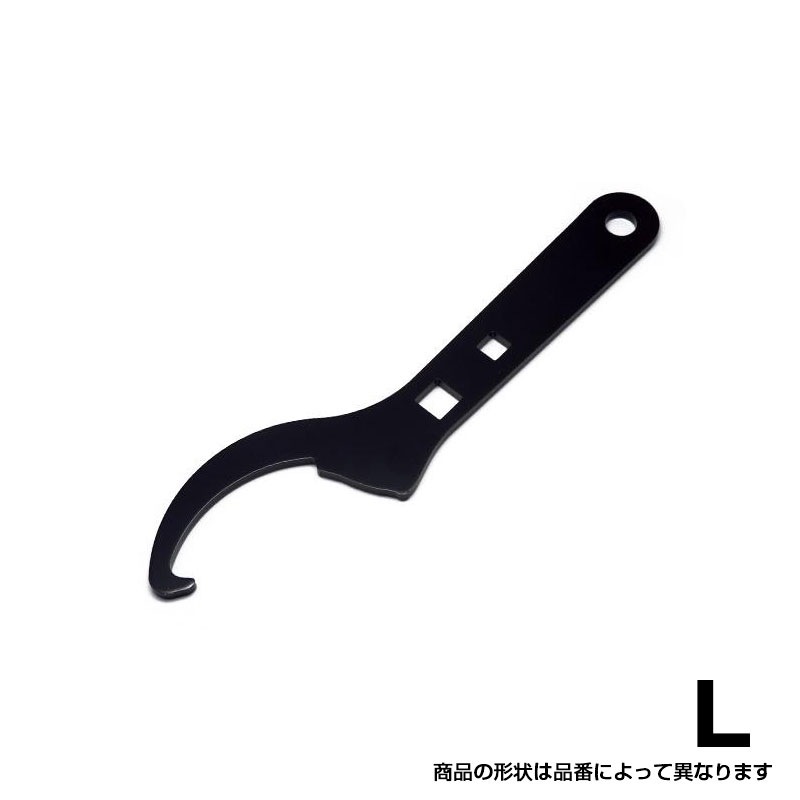 brado:車高調レンチ Lサイズ シートロック外径φ75〜φ140対応 スチール製 ブラック 9.5mm（3.8in） 12.7mm（1/2in） 工具/TO-WR01|DIY・工具|車用品
