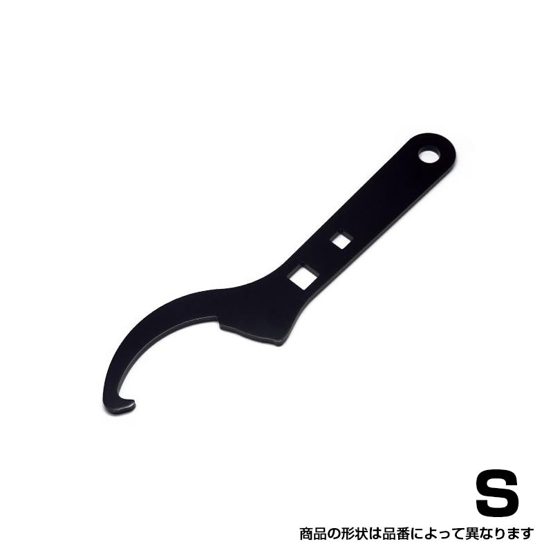 brado:車高調レンチ Sサイズ シートロック外径φ55〜φ75対応 スチール製 ブラック 9.5mm（3.8in） 12.7mm（1/2in） 工具/TO-WR02|DIY・工具|車用品