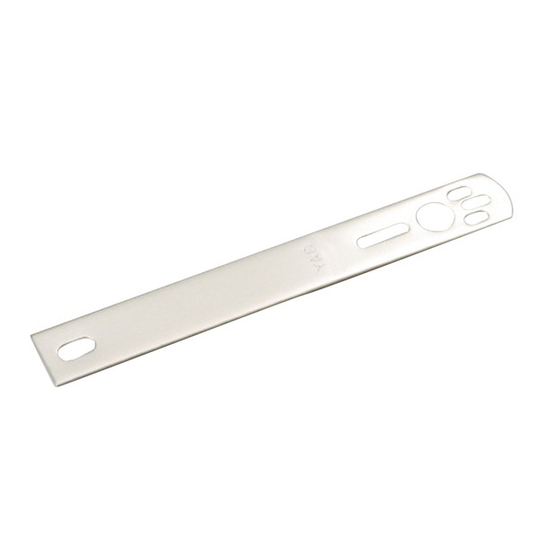 ヤック/YAC マーカーランプ用ステー マーカーステー ストレートタイプ 鉄製 274mm×38mm×2mm トラック YS-49|電子パーツ|車用品