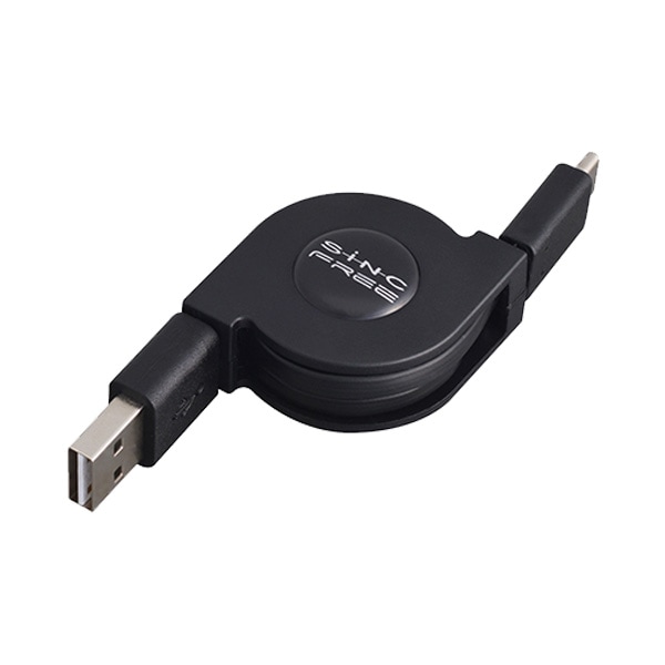 セイワ 充電器用TYPE-Cケーブル 充電器用TYPE-Cケーブル リール式 3.0A対応 USB D476|アクセサリ|車用品