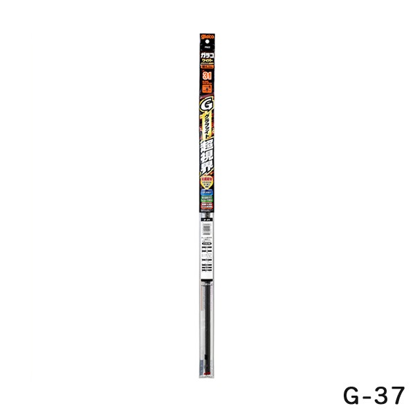 ソフト99 ガラコワイパー グラファイト超視界 替えゴム ワイパーゴム 長さ700mm 台形型 G-37 04737|メンテナンス|車用品