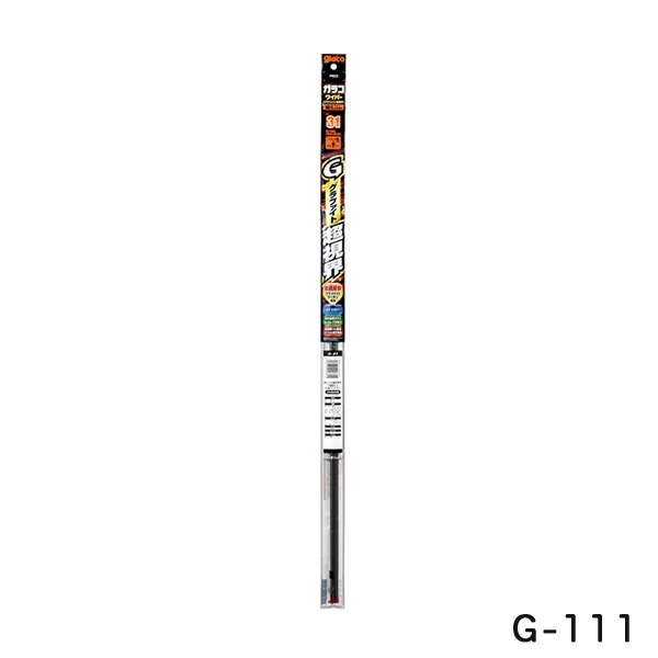 ソフト99 ガラコワイパー グラファイト超視界 替えゴム ワイパーゴム 長さ350mm ゴム幅10mm 幅広型(デザインワイパー対応) G-111 05111|メンテナンス|車用品