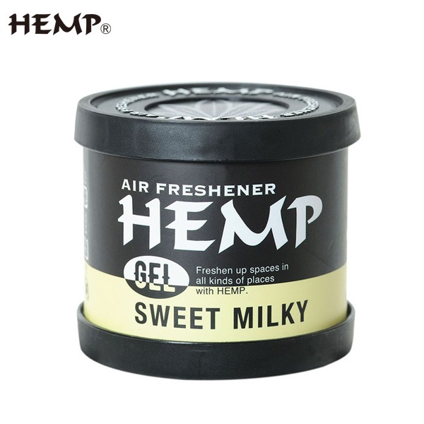 ニューアークス 芳香剤 HEMP フレグランスジェル スウィートミルキー ヘンプ 置き型 車 部屋 玄関 トイレ NAX-050-004|芳香剤・消臭剤|車用品