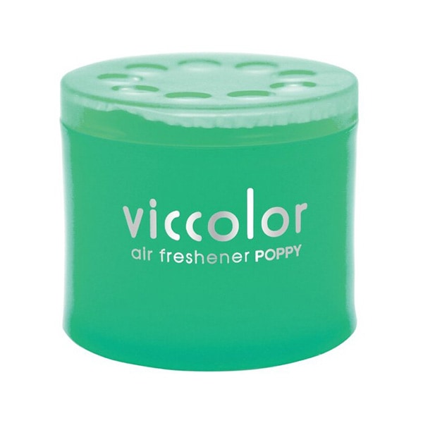 ダイヤケミカル 芳香剤 ビッカラ VICCOLOR ブルーミングシャワー ゲル 85g 置き型 消臭 車内 部屋 17746|芳香剤・消臭剤|車用品