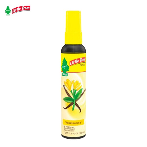 LittleTree 芳香剤 バニラロマ スプレー リトルツリー 103ml 即効性 車内 部屋 トイレ等に 定番の香り 06305|芳香剤・消臭剤|車用品
