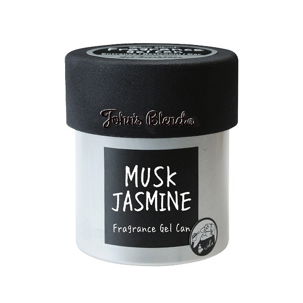 ノル/NOL 芳香剤 John's Blend フレグランスジェル缶 ムスクジャスミン 置き型 車内 部屋 玄関 フレグランス OA-JON-38-06|芳香剤・消臭剤|車用品