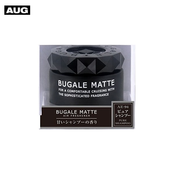 アウグ/AUG 芳香剤 ブガールマットBゲル ピュアシャンプー 60ml 置き型 ゲルタイプ 車内 お部屋 トイレ等 AE-94|芳香剤・消臭剤|車用品