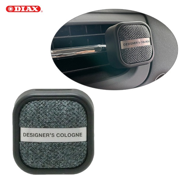 ダイヤケミカル 芳香剤 デザイナーズコロングレイスエアー ブリーズオーシャン ACルーバー取付 エアコン 1.5g 車用 15023|芳香剤・消臭剤|車用品