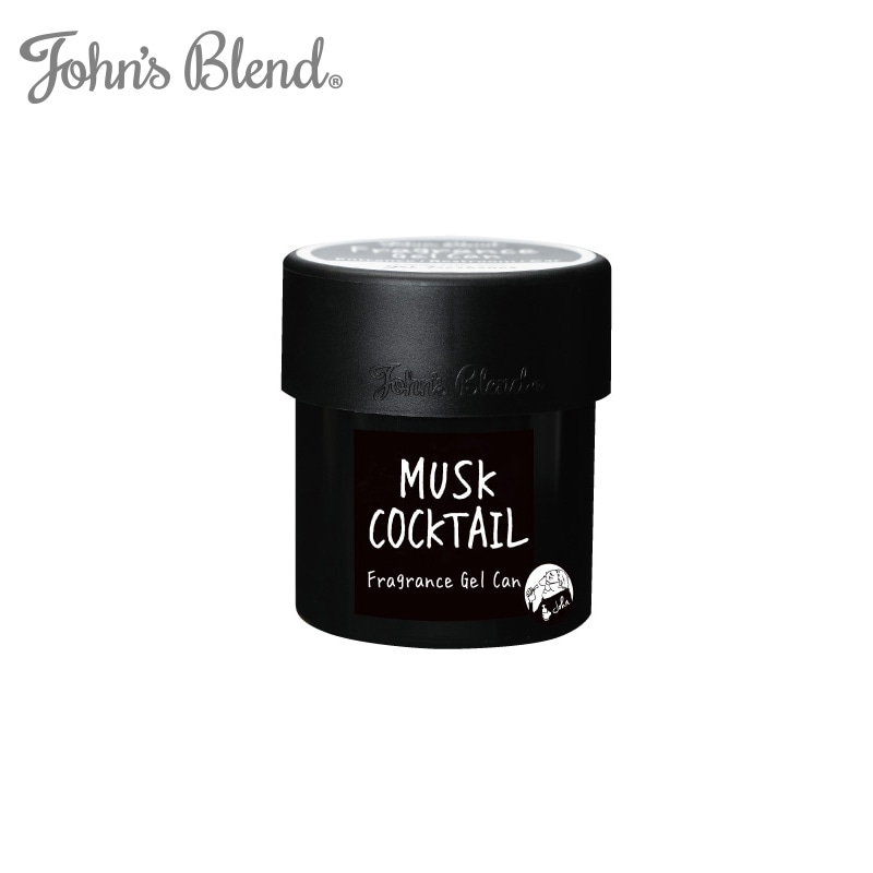ノル 芳香剤 John’sBlend ムスクカクテル 1個 85g ジェル缶 置き型 車内 お部屋 玄関等に OA-JON-81-14|芳香剤・消臭剤|車用品