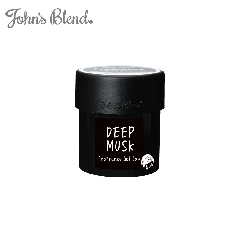 ノル 芳香剤 John’sBlend ディープムスク 1個 85g ジェル缶 置き型 車内 お部屋 玄関等に OA-JON-81-15|芳香剤・消臭剤|車用品