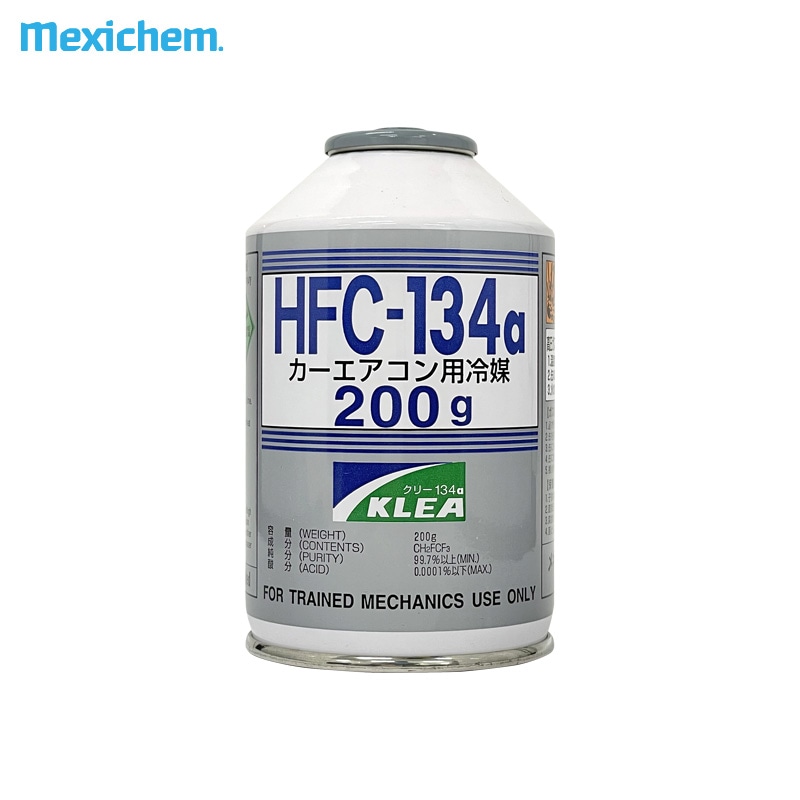 メキシケムジャパン クリー134a 冷媒用フルオロカーボン カーエアコン用冷媒 車用 HFC134a 200ｇ 冷房 クーラーガス 1本 |メンテナンス|車用品