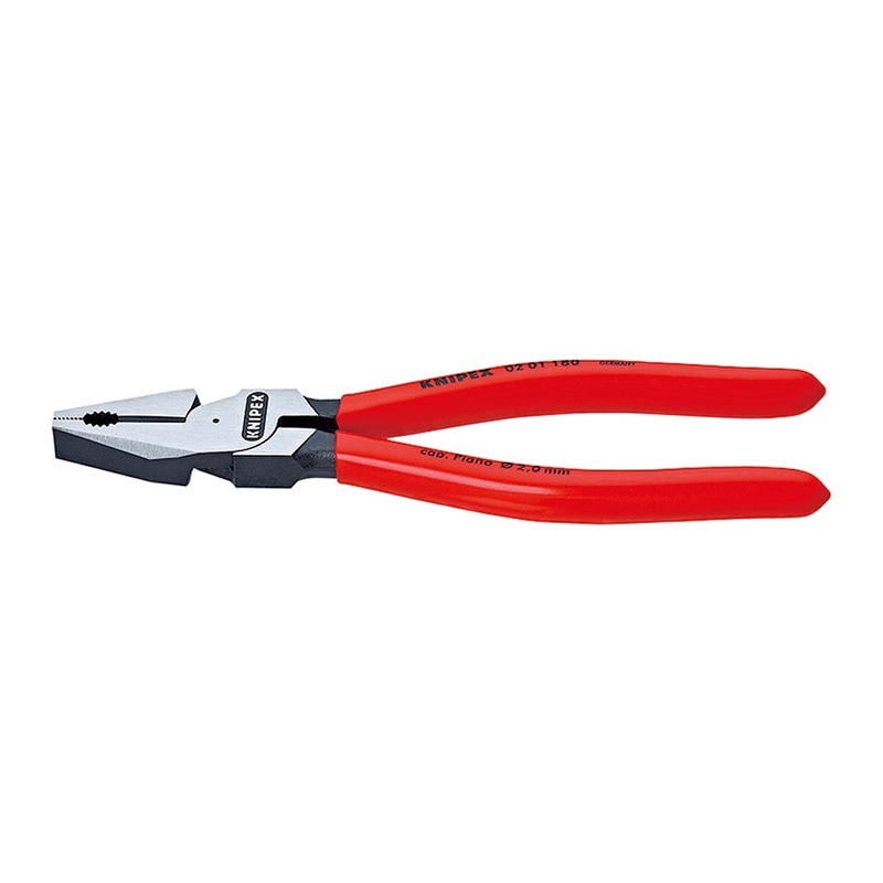 KNIPEX(クニペックス) 強力型ペンチ (台紙付き)  0201-180|KNIPEX|工具