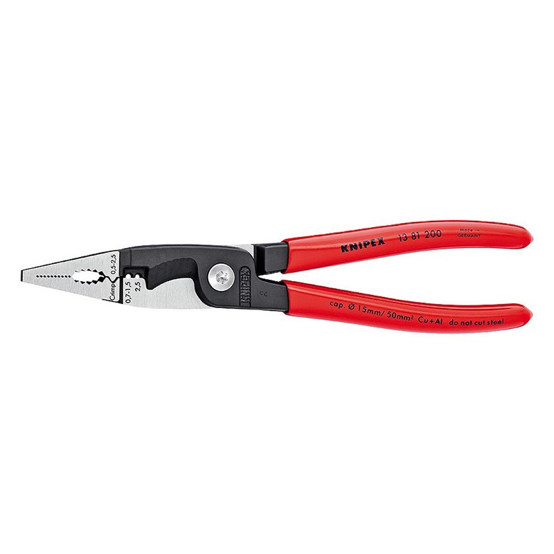 KNIPEX(クニペックス) エレクトロプライヤー (台紙付き)  1381-200|KNIPEX|工具