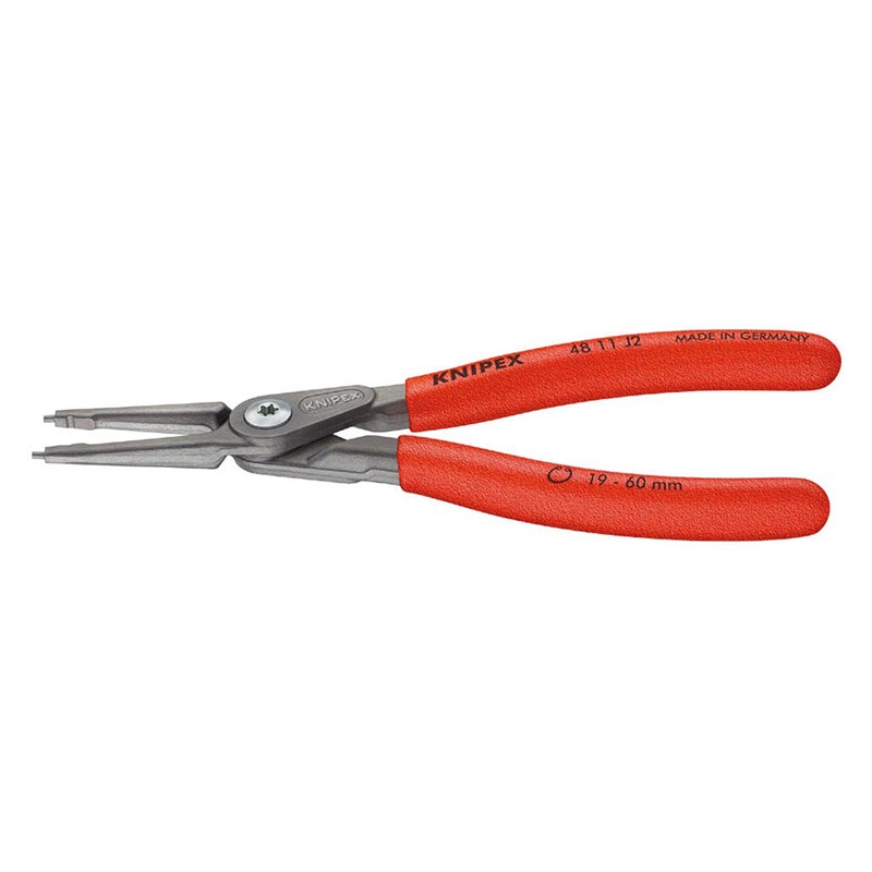 KNIPEX(クニペックス) 穴用精密スナップリングプライヤー (台紙付き)  4811-J2|KNIPEX|工具