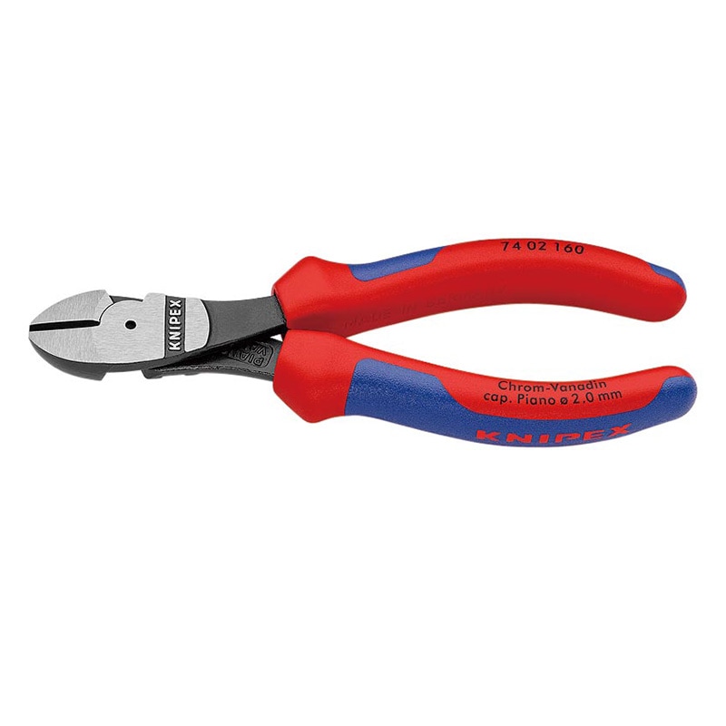 KNIPEX(クニペックス) 強力型斜ニッパー (台紙付き)  7402-160|KNIPEX|工具
