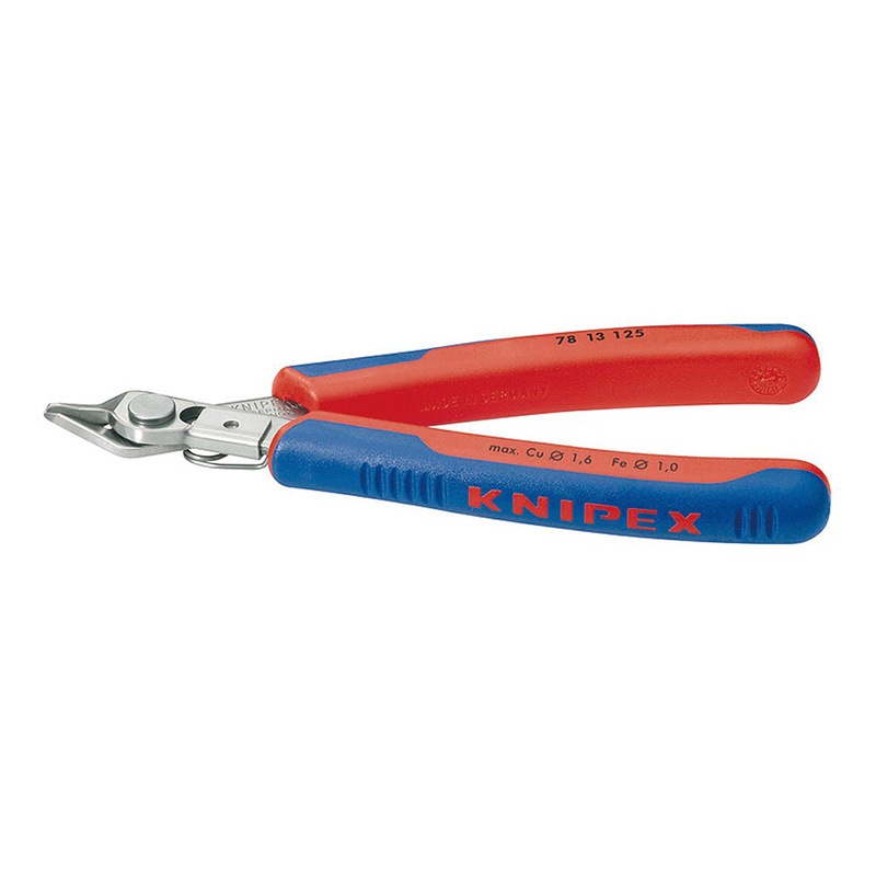 KNIPEX(クニペックス) ワイヤークランプ付ニッパー (台紙付き)  7813-125|KNIPEX|工具